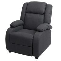 FERNSEHSESSEL Anthrazit - Anthrazit, Textil (84/102/93cm) - MCW