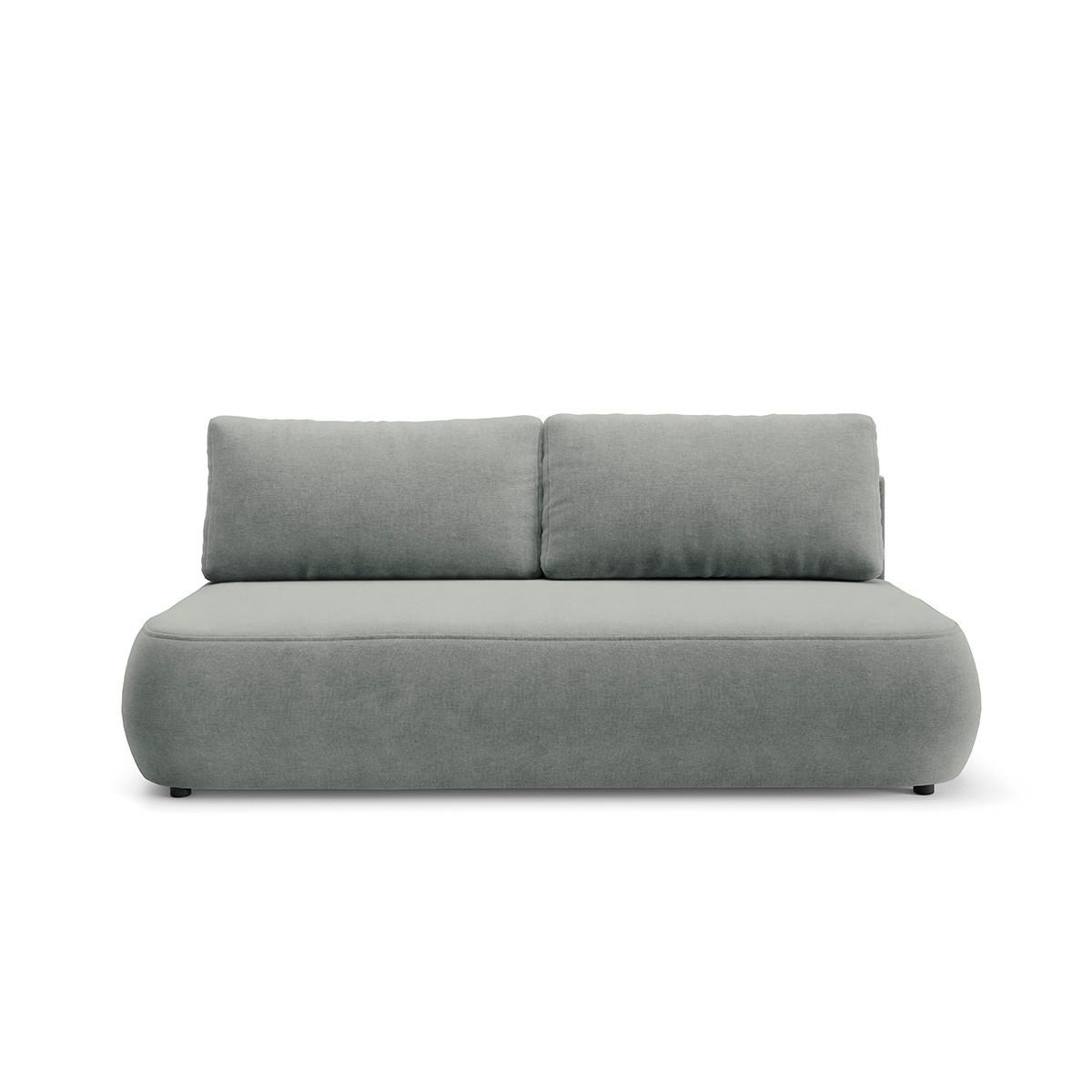 SOFA Antonio 3 Sitzplätze Grau - Grau, Holz (210/82/106cm) - Petits-meubles