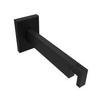 TRÄGER FÜR GARDINENSTANGEN INNENLAUF 14x35 mm, Smartline 1-läufig lang, Schwarz - Schwarz, Metall (14.5/6.5/4.5cm) - INTERDECO