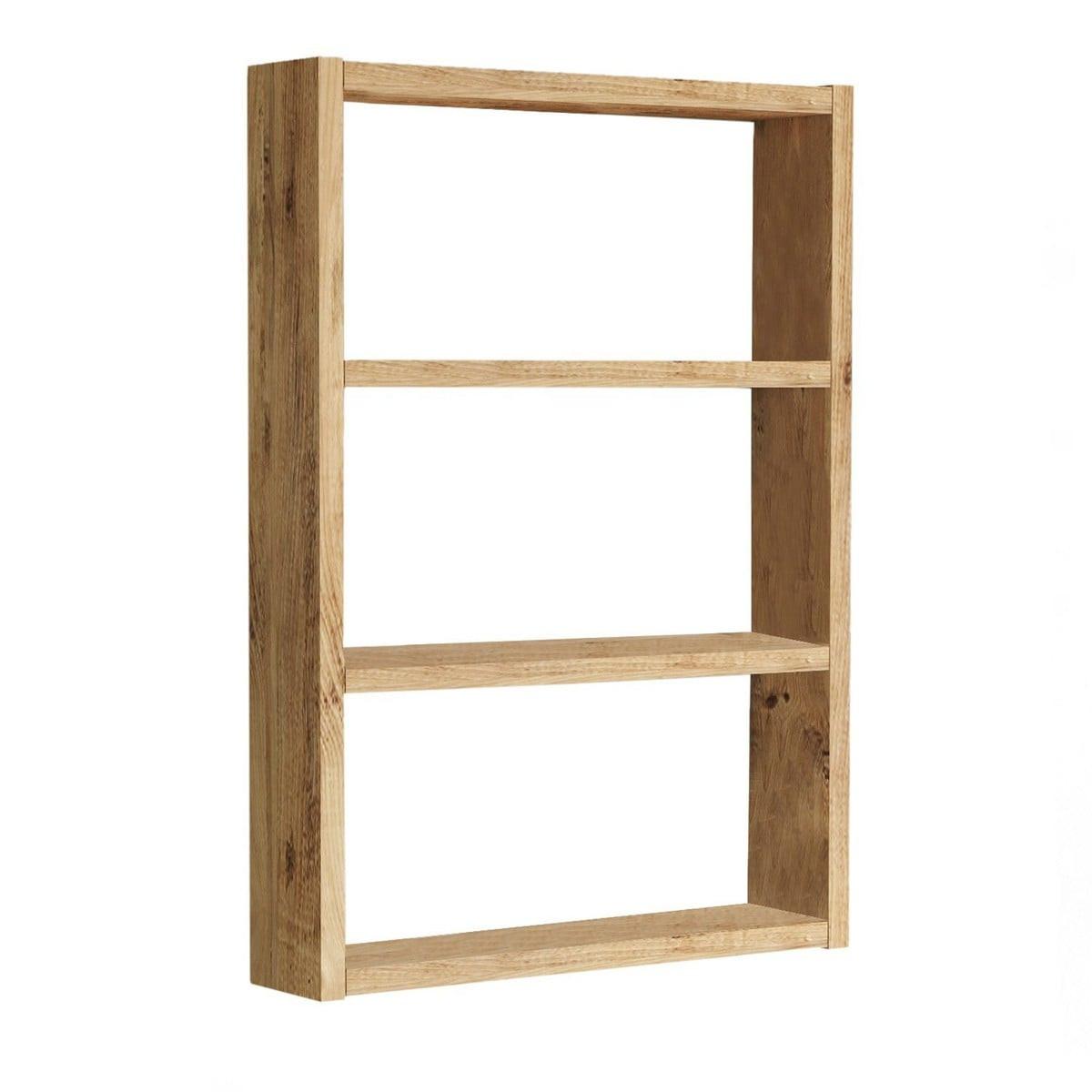 WANDREGAL mit 3 ablagen - emma 43,2/9/60 cm - Kieferfarben, Holzwerkstoff (9/60/84cm) - Calicosy
