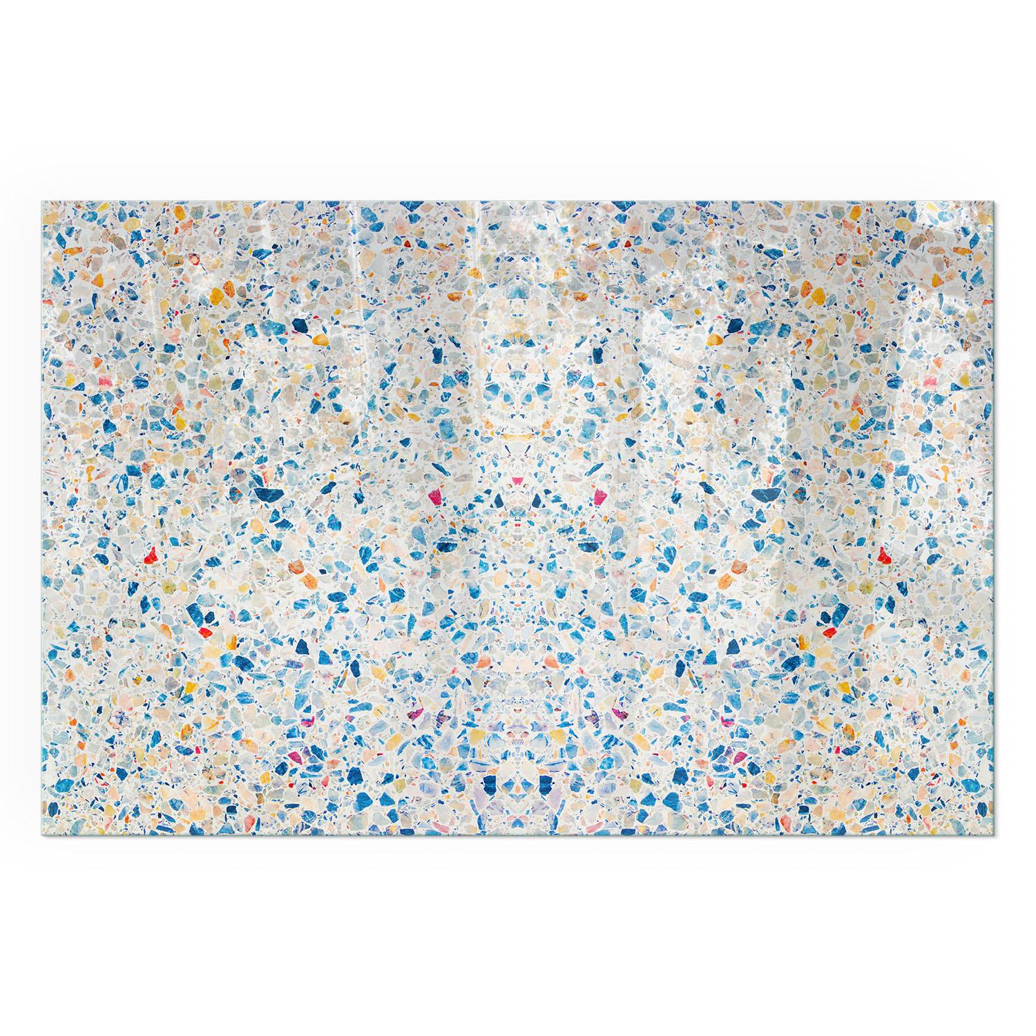 GLASPLATTE für Kamin 60x40 cm - Weiß, Glas (60/40/0.4cm) - TULUP