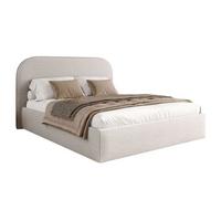 POLSTERBETT OLIMPIA mit Bettkasten 160x200, Perfect Harmony 01 - Naturfarben, Textil (160/200cm) - Lookway