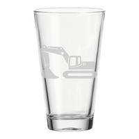 KINDERBECHER Bagger transparent 300 ml - Transparent, Glas (0.3L) - LUXENTU