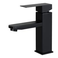 WASCHTISCHARMATUR Fairbanks 17.3/10/17.4 cm - Schwarz, Metall (10/17.4/17.3cm) - Nettlife
