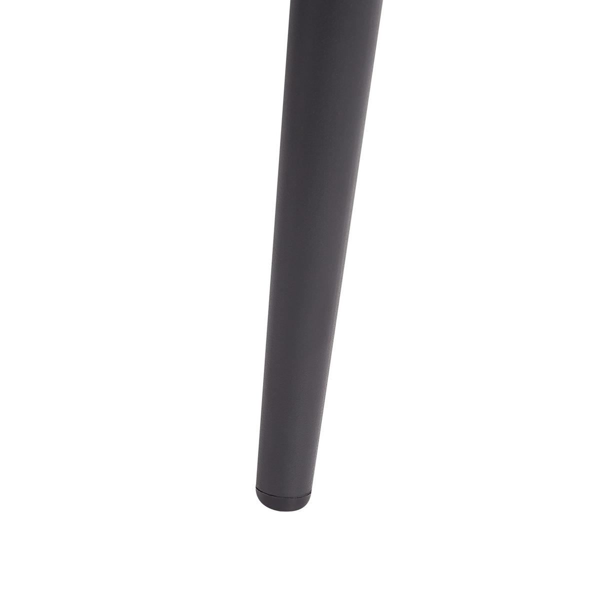 ESSZIMMERSTUHL 2er-Set Kunstleder Braun Wellston - Braun, Kunststoff (60/84/61cm) - Beliani