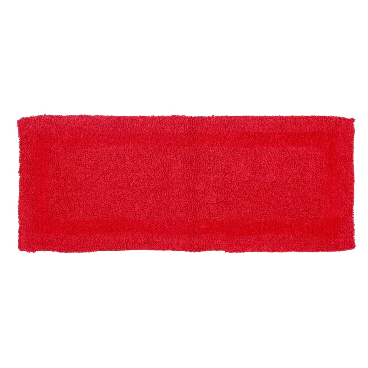 BADEMATTE 40/100 cm, 100% Baumwolle, wendbar - Rot, Textil (40/100cm) - Homescapes