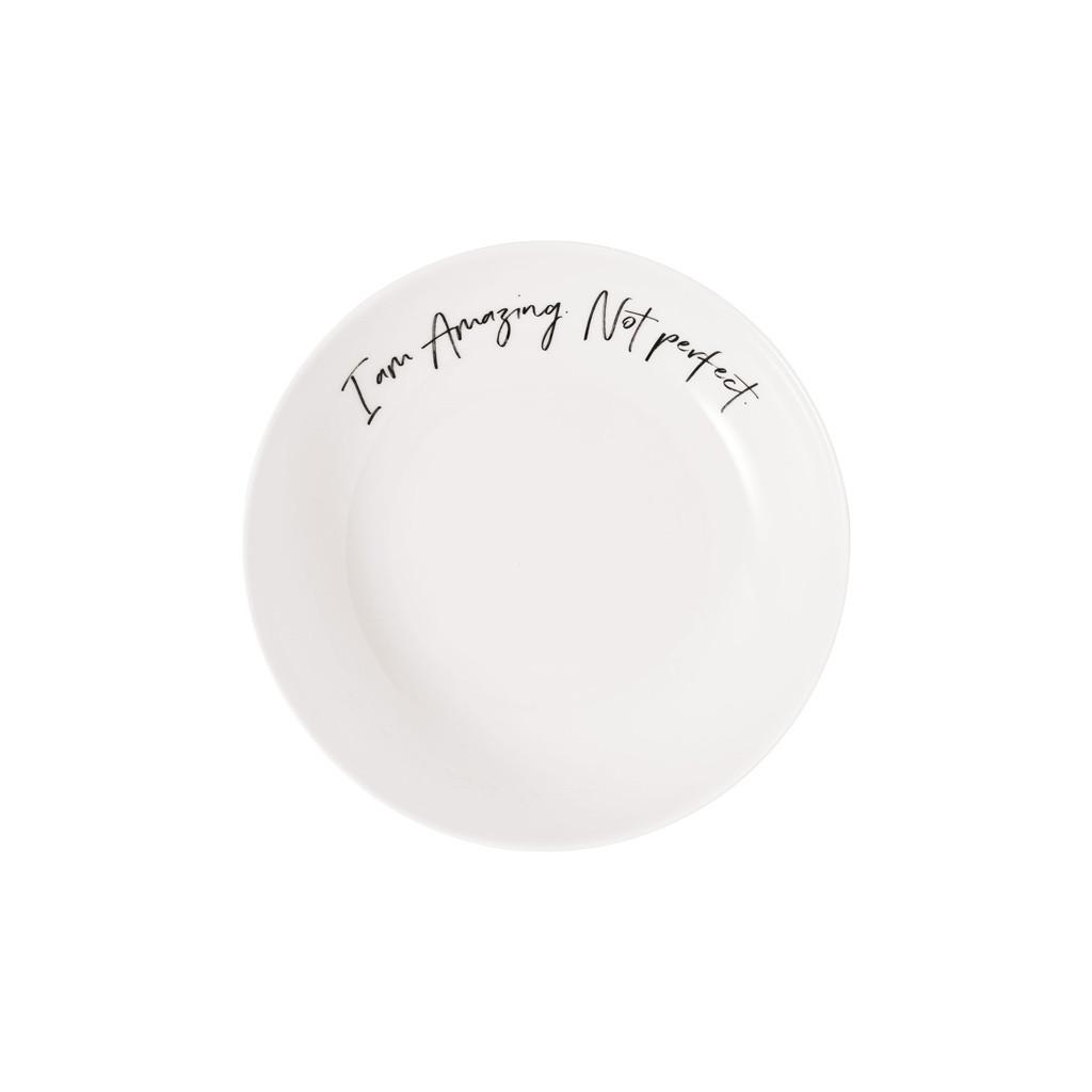 SCHALE AMAZING NOT PERFECT Statement weiß ø 18,7 cm - Weiß, Keramik (18.7cm) - Villeroy & Boch