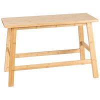 BADEZIMMERBANK Bambus Hellbraun Iguazu - Braun, Holz (70/46/33cm) - Beliani