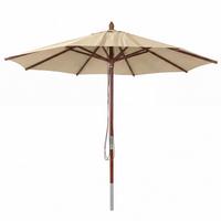 SONNENSCHIRM C57B Creme - Creme, Holz (300/300cm) - MCW