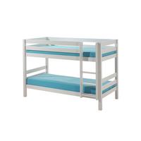 ETAGENBETT Karolina 210x140x105 aus Massivholz in Weiß - Weiß, Holz (90/200cm) - 58aufmkessel