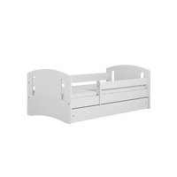 KINDERBETT CLASSIC II mit Schublade ohne Matratze Weiß 90/65/144 - Weiß, Holzwerkstoff (80/140cm) - RAUMHIRSCH FURNITURE