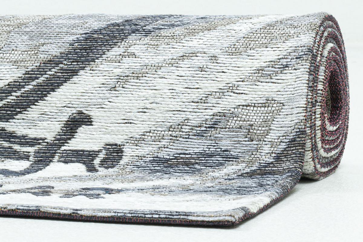 FLACHWEBTEPPICH Keitum 130x190 cm - Grau, Textil (130/130cm) - Sansibar SYLT