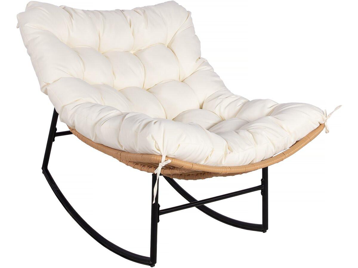 GARTENSESSEL papaya beige - Beige, Metall (85/77/118cm) - Habitat Garten