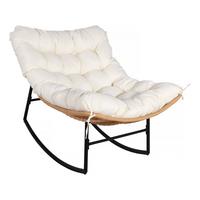 GARTENSESSEL papaya beige - Beige, Metall (85/77/118cm) - Habitat Garten