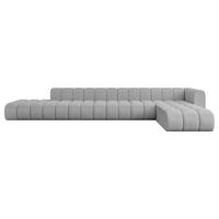 ECKSOFA modulares Sofa Zuvon-L3 - 478x177x70 cm Hellgrau - Hellgrau, Holzwerkstoff/Textil (478/177cm) - ALTDECOR