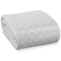 TAGESDECKE Olivia 220/240 cm Hellgrau - Grau, Textil (220/240cm) - Beautissu 