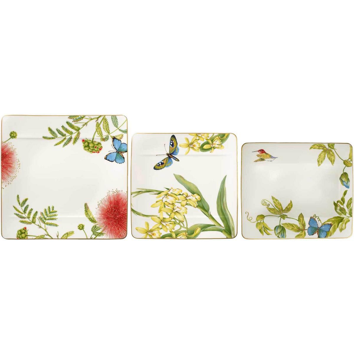 TAFELSERVICE Amazonia bunt 18-tlg. - Multicolor, Keramik (2/2/2cm) - Villeroy & Boch