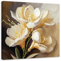 KUNSTDRUCK Gold 60/60 cm - Goldfarben, Textil (60/60cm) - KUNSTLOFT