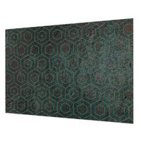 FOTOTAPETE 312x219 cm - Geometrisches Muster - Braun, Textil (312/219cm) - Wallfluent