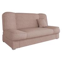 SCHLAFSOFA Gabi - Hellrosa/Silberfarben, Holz/Kunststoff (175/80/80cm) - MIRJAN24