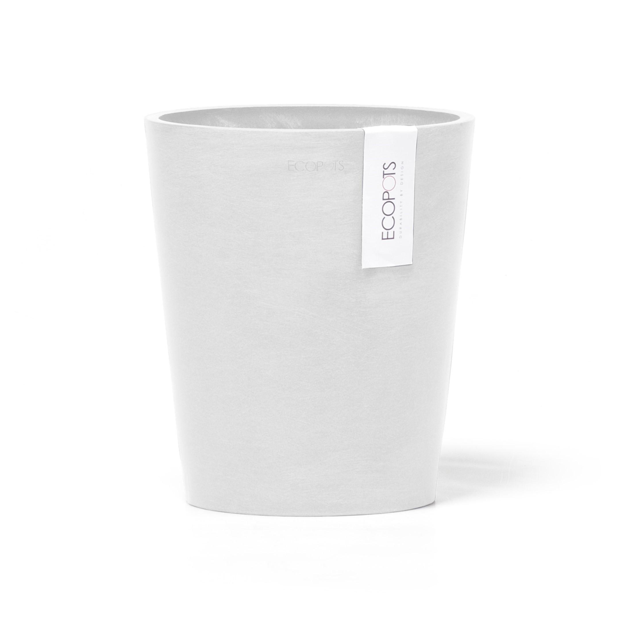 BLUMENTOPF Morinda Orchid 17,1/19,5 cm Weiß - Weiß, Kunststoff (17.1/19.5cm) - Ecopots