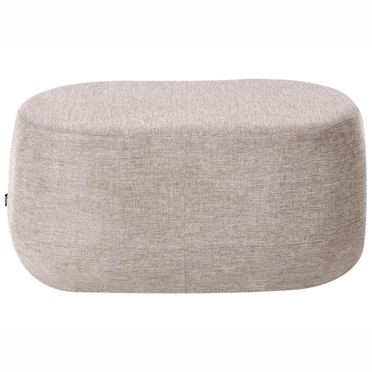 POLSTERBANK Taupe Ashton - Taupe, Textil (100/44/60cm) - Beliani