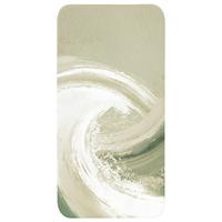 BADEMATTE Abstrakt - Pinselstriche - Wellen - Grün 60x120 cm - Mintgrün, Textil (60/120cm) - OnlyWow