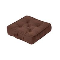 SITZKISSEN Rajput braun 40/40/8 cm - Braun, Textil (40/40/8cm) - Homescapes
