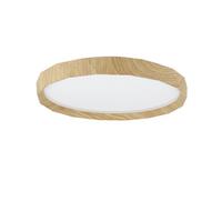 LED-DECKENLEUCHTE Richard 40 cm - Ahornfarben, Kunststoff (40/40/6.5cm) - Nettlife