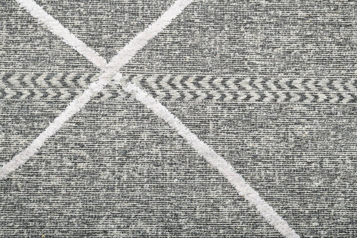 FLACHWEBTEPPICH Braderup 80x200 cm - Anthrazit, Textil (80/200cm) - Sansibar SYLT