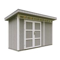 HOLZ-GARTENHAUS basis LP SmartSide 4,3m² mit B161xL411xH239 cm - M902A - TUNDRA GREY - Grau, Holz (412/239/161cm) - Timbela
