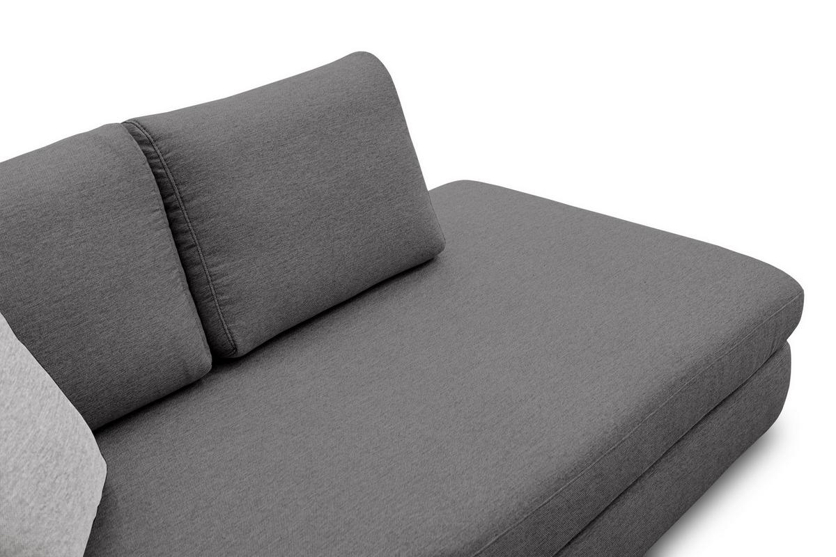ECKSOFA OTTO 5-Sitzer, dunkelgrau - Dunkelgrau, Holzwerkstoff/Textil (279/219cm) - Wozimo