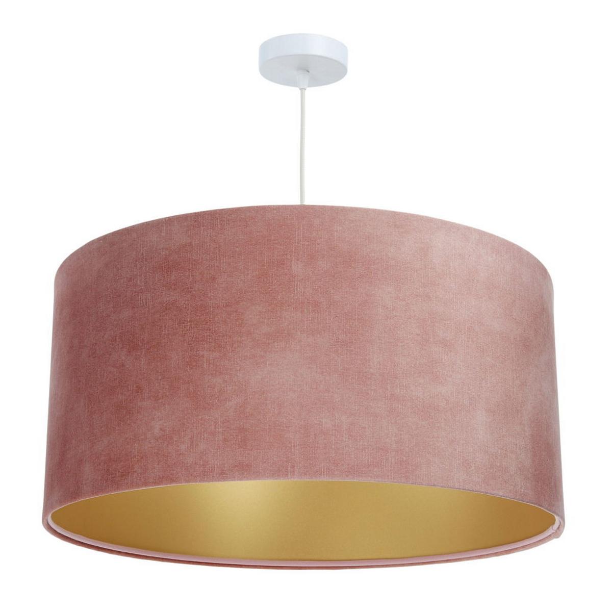 HÄNGELEUCHTE Gold 60/30 cm - Pink/Goldfarben, Kunststoff (60/0.8/30cm) - ONZENO