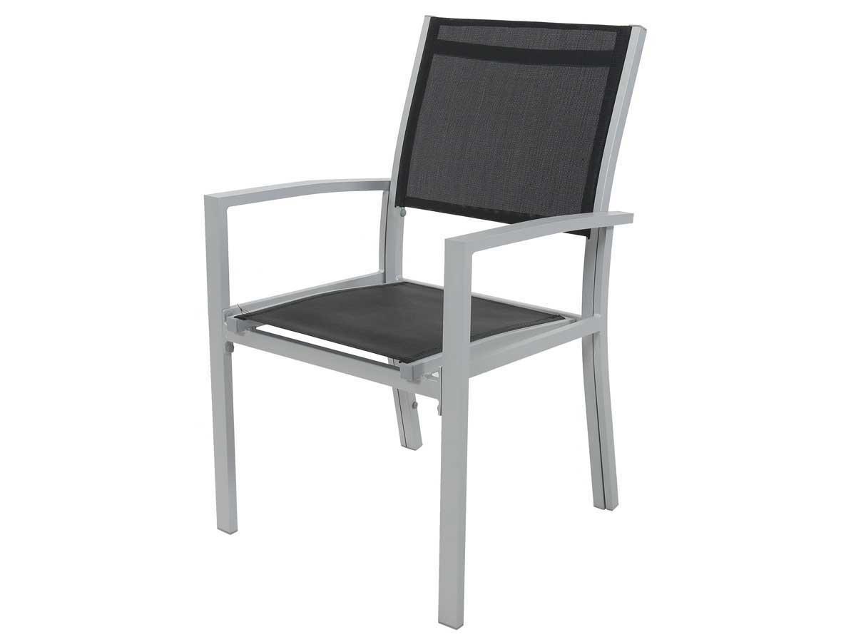GARTENSESSEL tropic Schwarz - Schwarz, Metall (62/90/57cm) - Habitat Garten