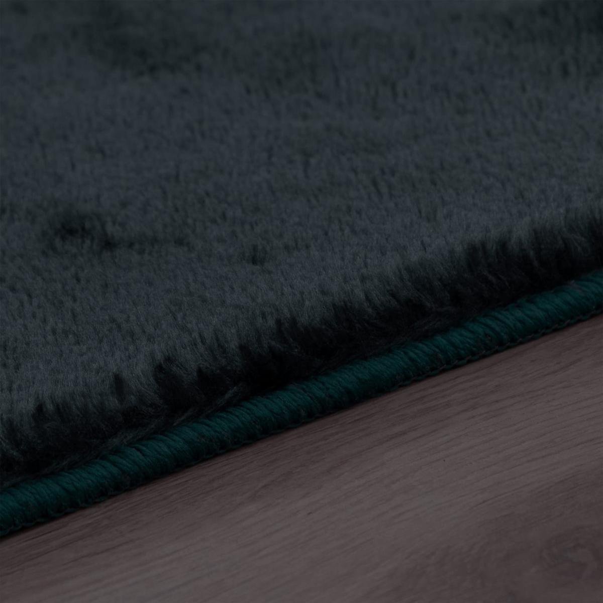 KURZFLORTEPPICH, einfarbig, Marineblau, 60 x 100 cm - Blau, Textil (60/100cm) - KADIMA DESIGN