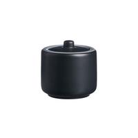 ZUCKERDOSE Jasper schwarz ø 8.5 cm - Schwarz, Keramik (8.5/8cm) - Ritzenhoff Breker