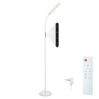 STEHLAMPE Flamar 6.0/137.1/6.0 cm - Weiß, Metall (6/6/137.1cm) - ZMH