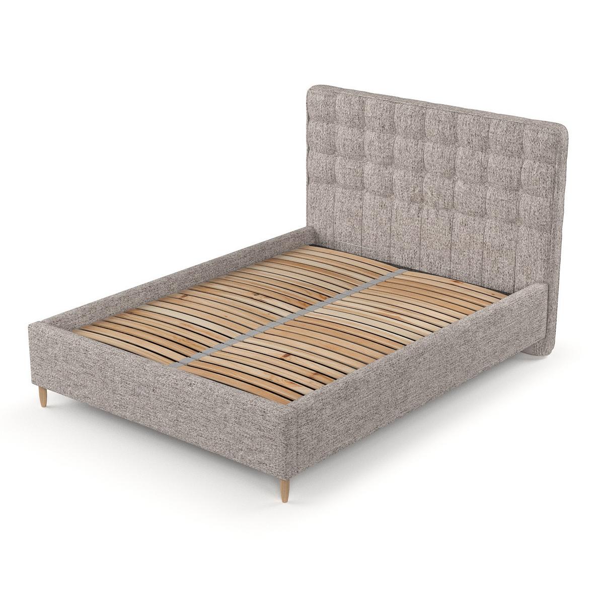 POLSTERBETT Paloma 180/200 cm Beige im Neve Stoff - Beige/Naturfarben, Holz/Holzwerkstoff (180/200cm) - AltaBeds