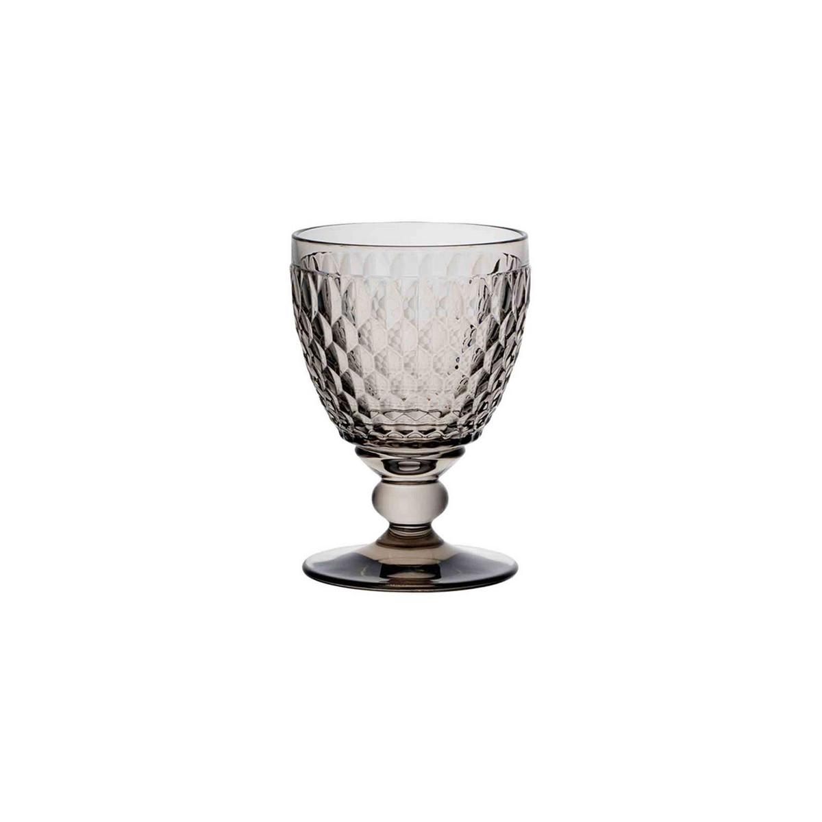 WEIN- & LONGDRINKGLÄSER Boston Coloured smoke 12er Set - Grau, Glas - Villeroy & Boch