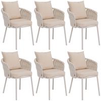 ESSZIMMERSTUHL Cremeweiß - Creme, Textil (56/71/57cm) - MCW