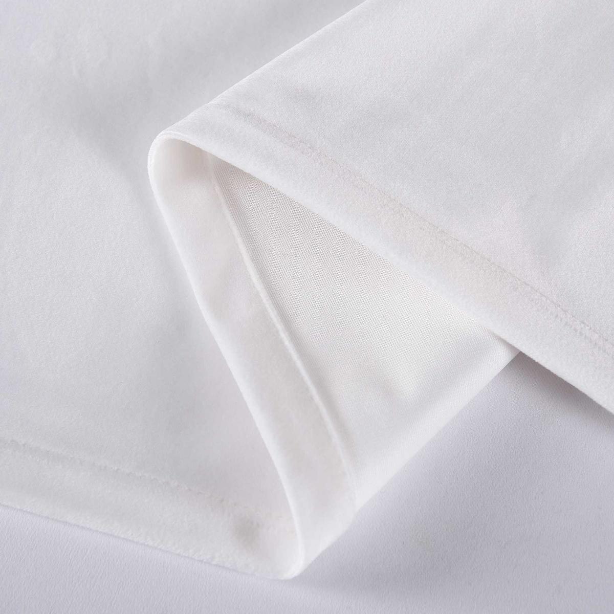 VORHANG 2ER SET MILANO HxB 235x135 cm Weiß - Weiß, Textil (135/235cm) - Gardinenbox