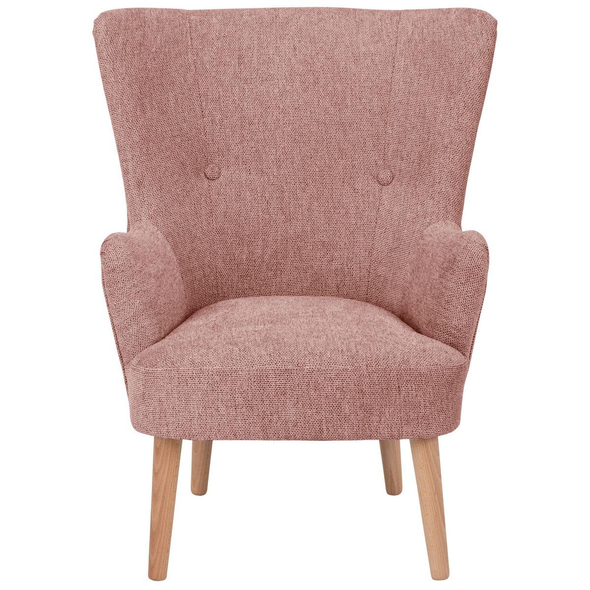 KINDERSESSEL Katyenka Flachgewebe lachs - Hellrosa, Kunststoff (59/73/65cm) - 58aufmkessel