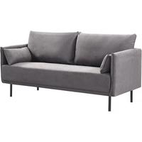 EINZELSOFA rudy Dunkelgrau - Grau, Textil (78/88/180cm) - Habitat Garten