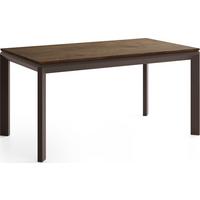 ESSTISCH Elan rechteckig ausziehbar verlängerbar mit Braunen Metallbeinen, Eiche Braun Rustikal 160-250/90/76 cm - Alteiche/Braun, Holzwerkstoff/Metall (90/250/76cm) - WFL GROUP