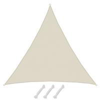 SONNENSEGEL 600/600 cm beige, dreieckig - Beige, Kunststoff (600/600cm) - Amanka