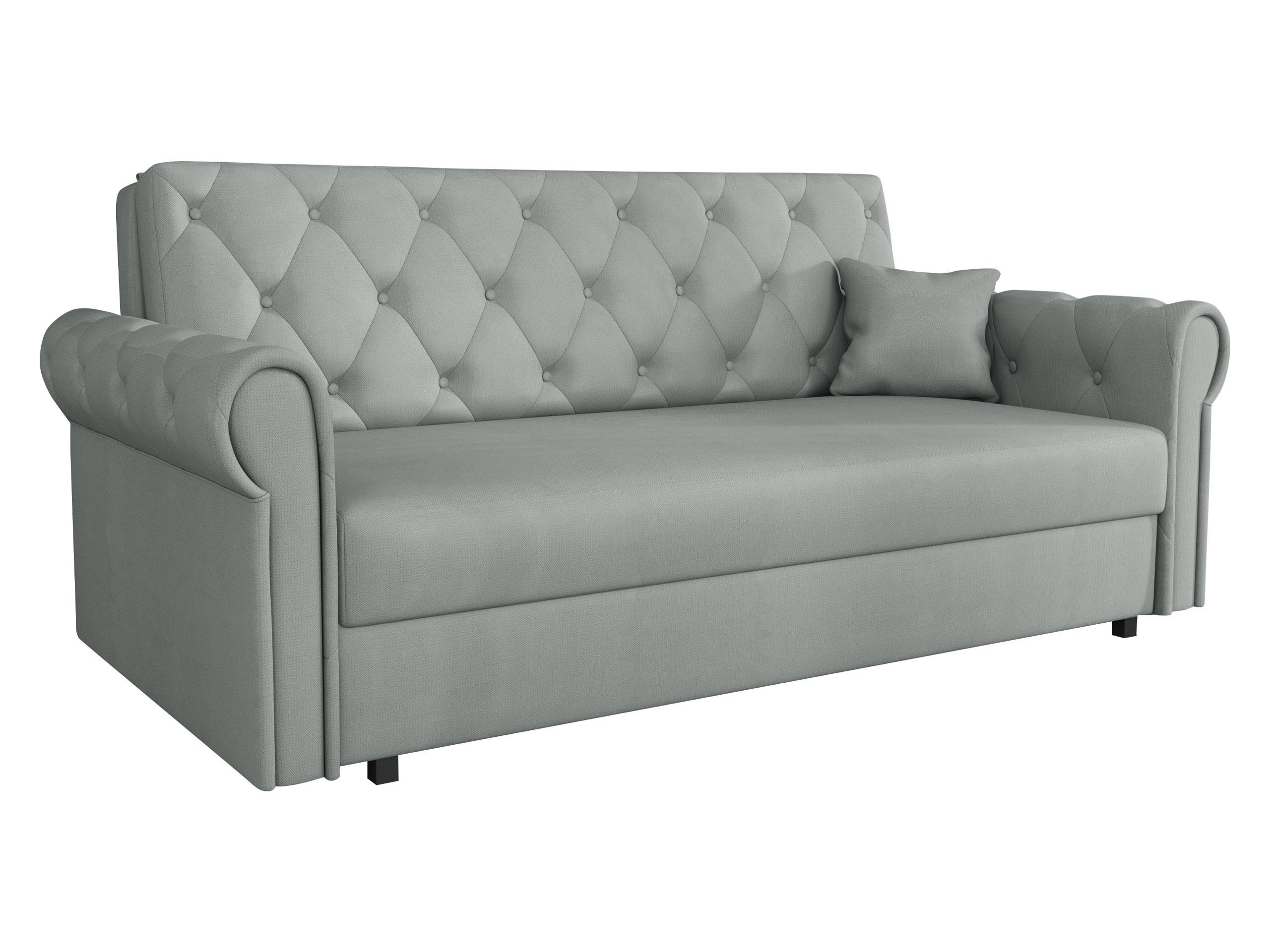 SCHLAFSOFA Viva Roma IV - Schwarz/Grau, Holz/Textil (188/85/98cm) - MIRJAN24