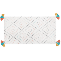 SHAGGY-TEPPICH Kartal 150/80 cm - Weiß, Textil (80/150cm) - Beliani
