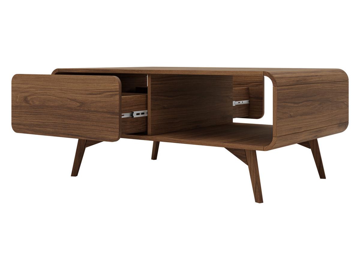COUCHTISCH Helion L108 - Nussbaumfarben, Holz/Holzwerkstoff (108/65/45cm) - MIRJAN24