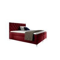 BOXBETT Ambre In Fresh - Rot, Holzwerkstoff/Textil (180/200cm) - Fun Möbel