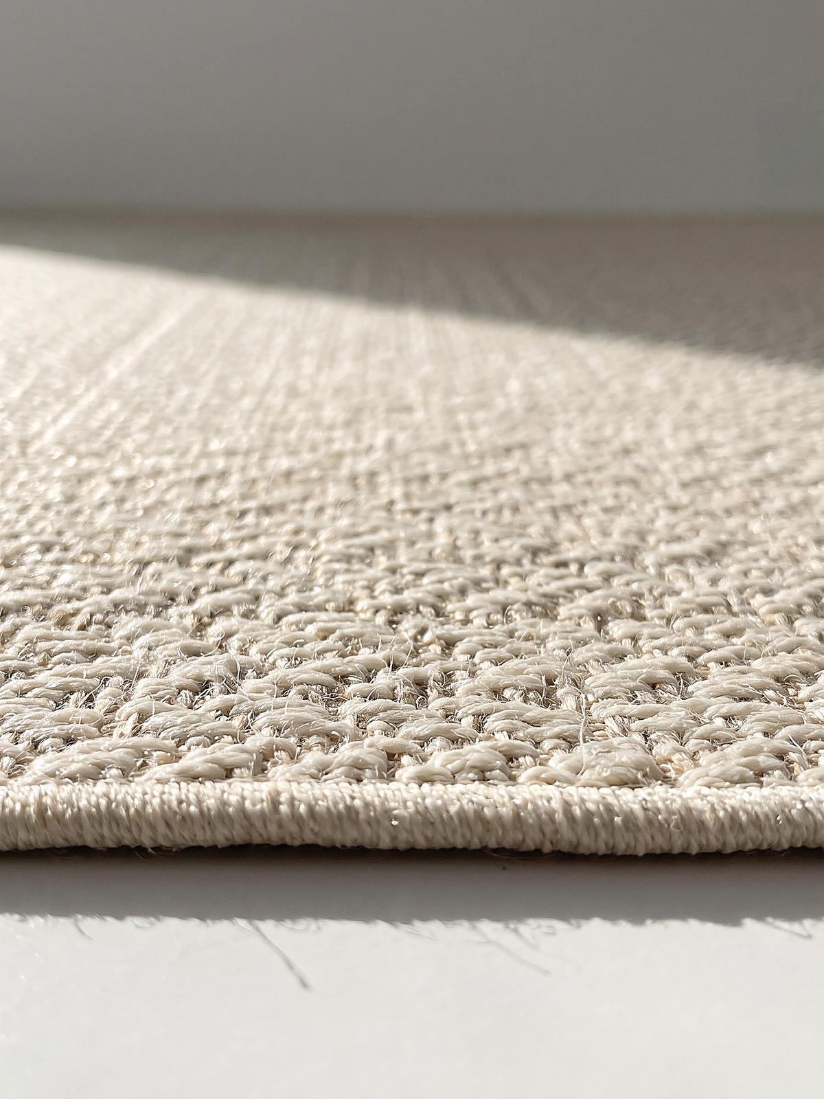 TEPPICHLÄUFER Bordüre CORDEV Polypropylen Creme 80 x 250 cm - Beige, Textil (80/250cm) - KADIMA DESIGN